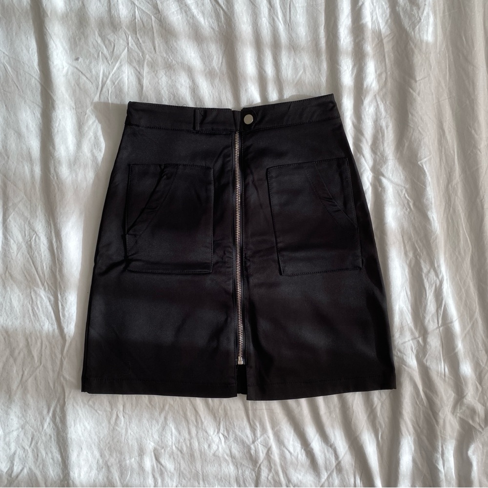 Vintage Kai Kai Cargo Zip-Up Skirt